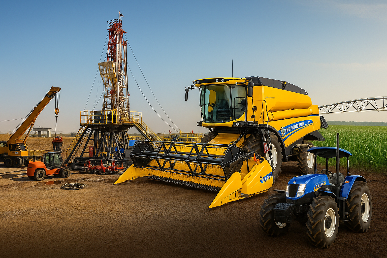 HEWER Group operations — drilling and agriculture